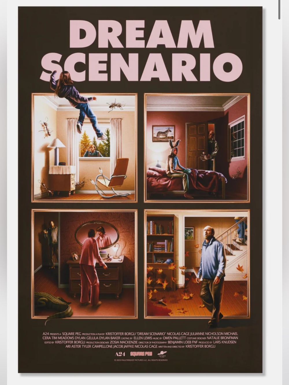 A24 Dream Scenario Poster by River Cousin